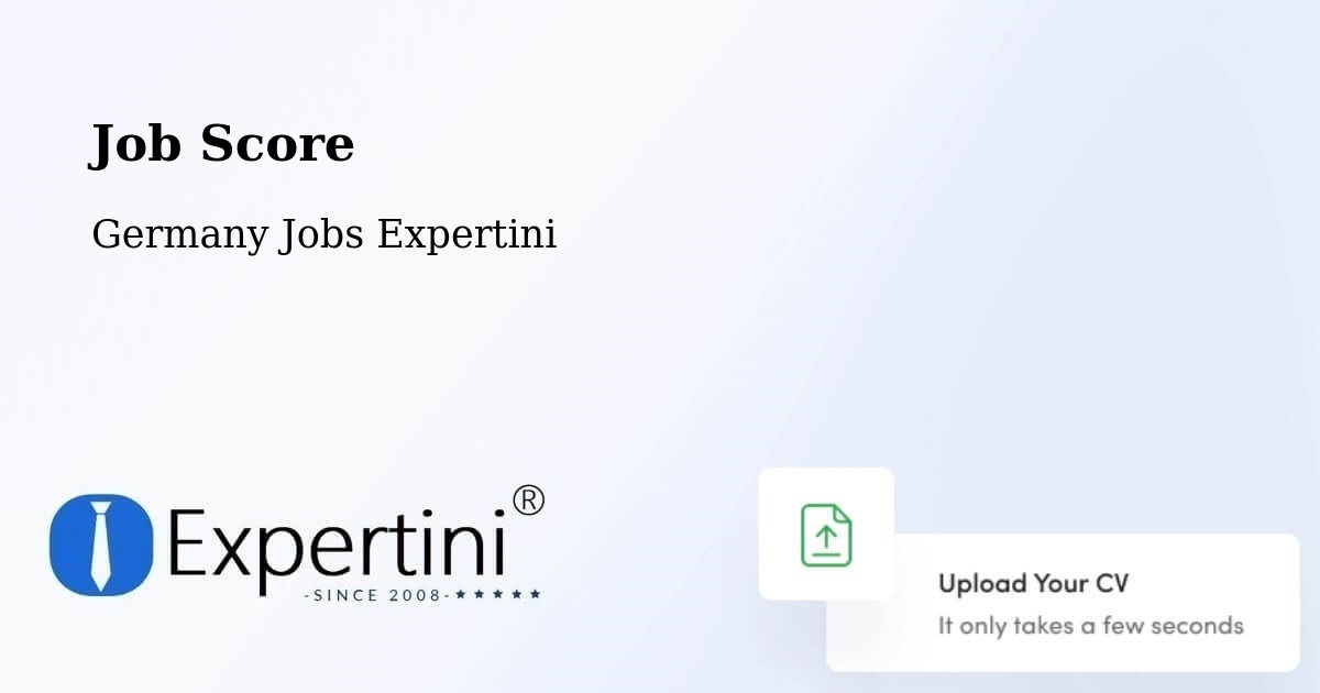 Job Score & Job Description Score Tool – Wustrow - Germany Jobs Expertini