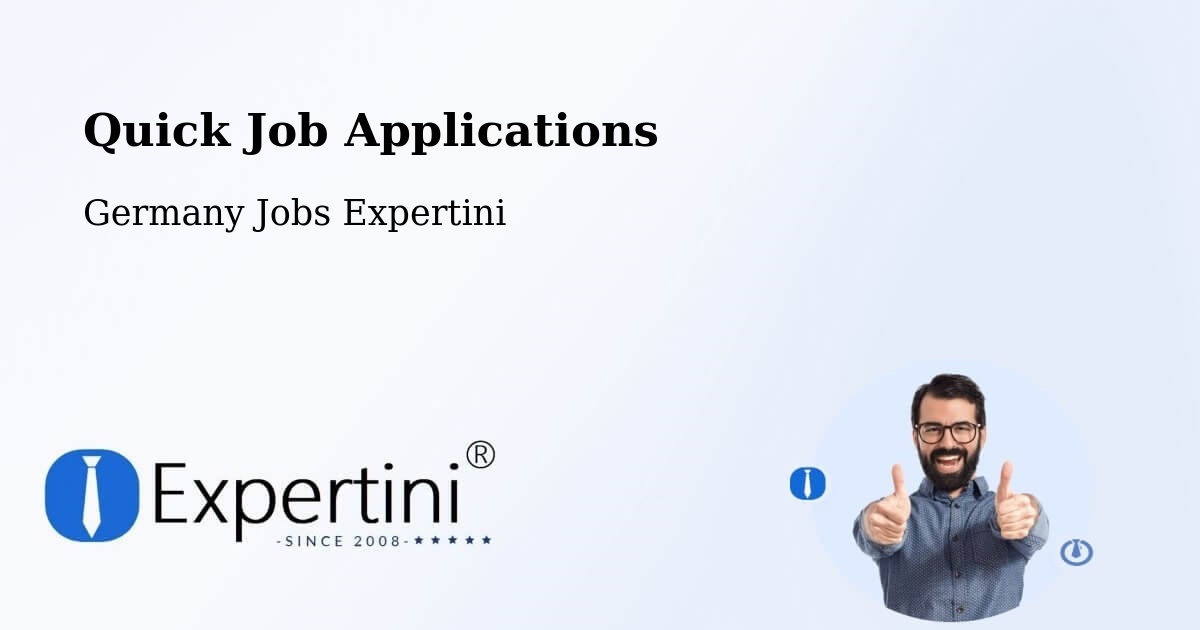 Quick Apply Feature – Wustrow - Germany Jobs Expertini